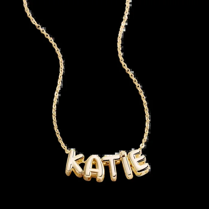 Bubble Name Necklace