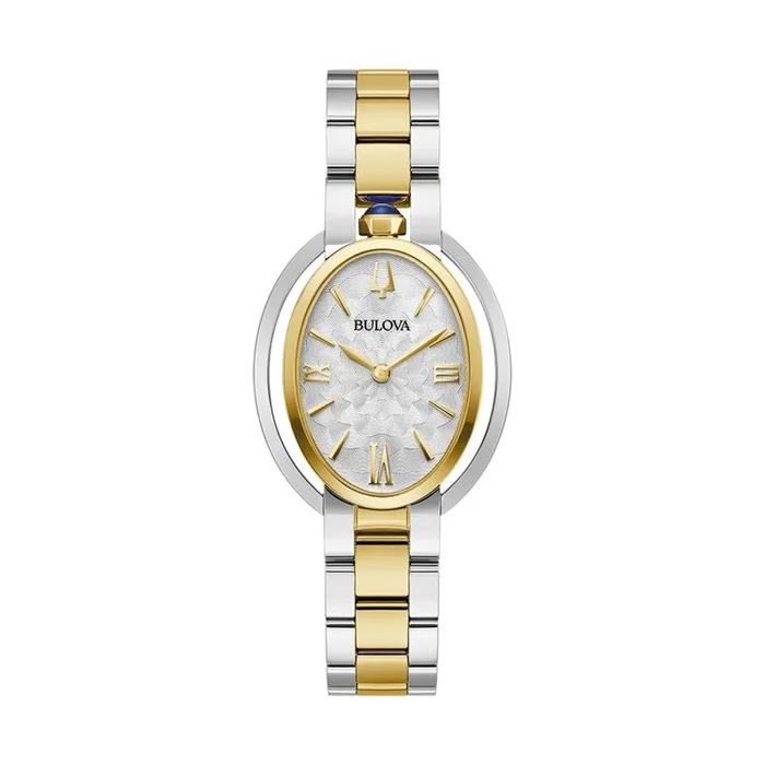 Bulova Womens Classic Twotone Diamond Accent. 98L320