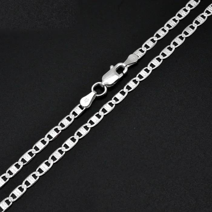 Cadena o pulsera Valentino 060 de 2,8 mm con corte de diamante texturizado de 6 lados – CH594