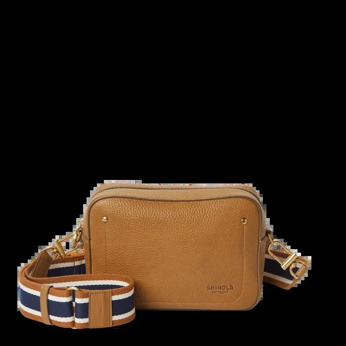 Camera Crossbody Bag – Tan