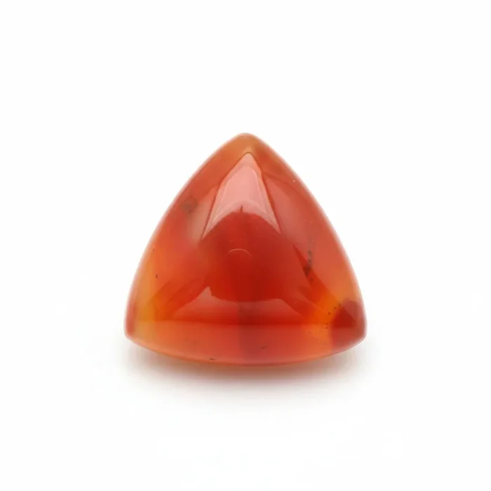 Carnelian 1PC Small 7×7 MM Triangle Cabochon Red Sparkling semi Precious Gems