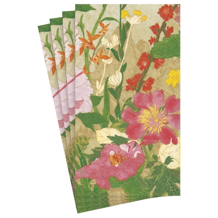 Caspari Mountain High Paper Guest Towel Napkins – Package of 15
