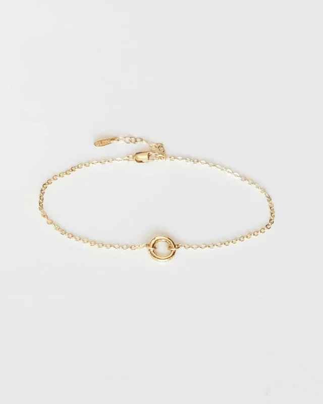 Charm Holder Dainty Bracelet