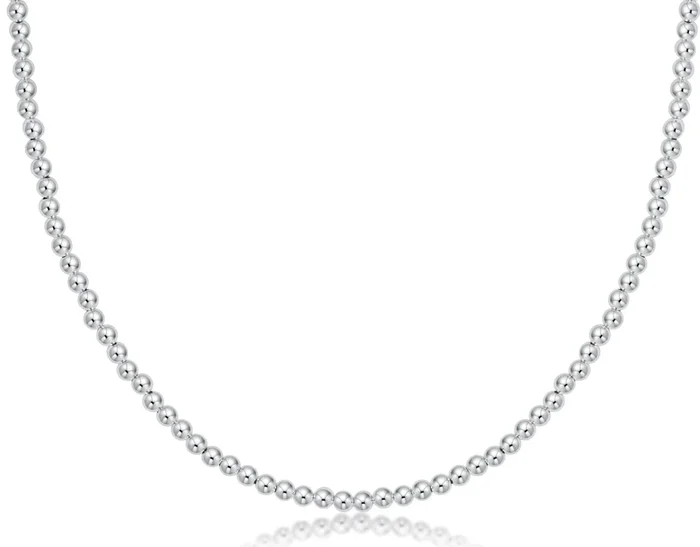 Choker Classic Sterling 3mm Bead