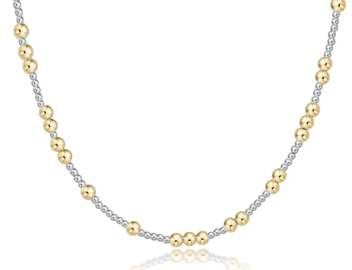 Choker Hope Unwritten – 4mm Mixed Metal