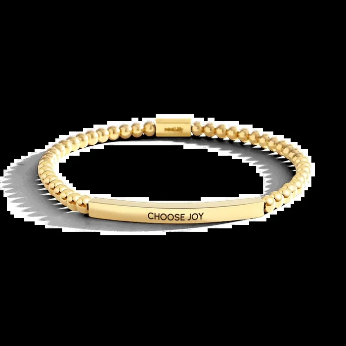Choose Joy Beaded Inspire Bracelet