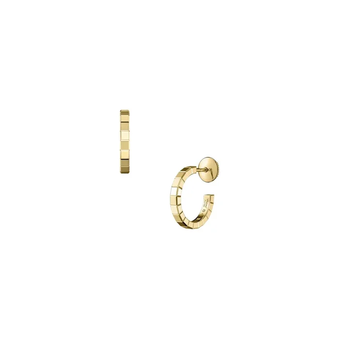 Chopard Ice Cube earrings in yellow gold – Lepage