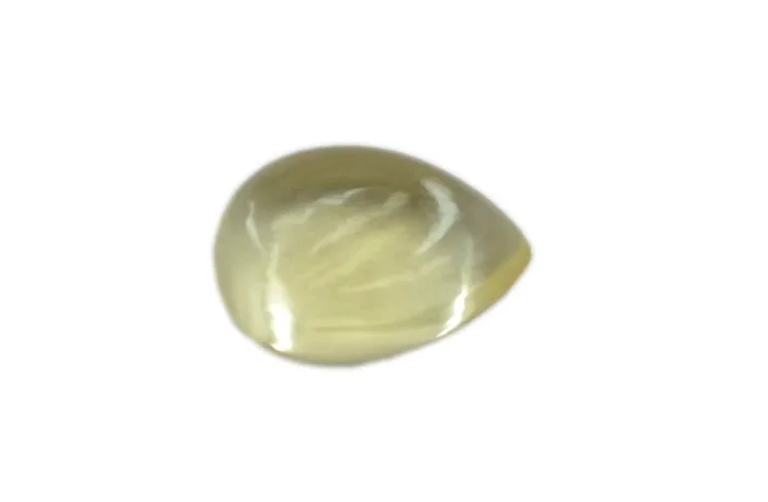 Citrine 1PC Large 10×12 MM Pear Cabochon Yellow Lustrous semi Precious Loose Gemstone