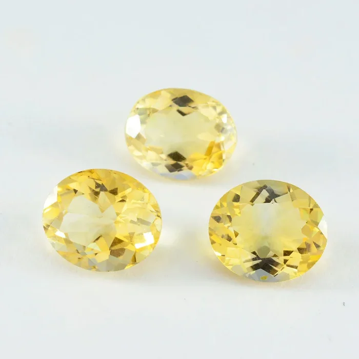 Citrine 1PC Tiny 3×5 MM Oval Faceted Yellow High-Quality Semi Precious Loose Gemstones