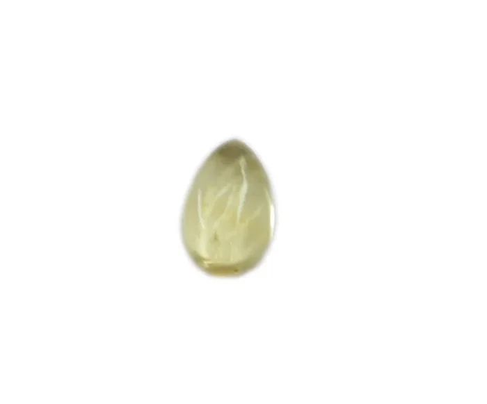 Citrine 1PC Tiny 5×7 MM Pear Cabochon Yellow Superior semi Precious Gems
