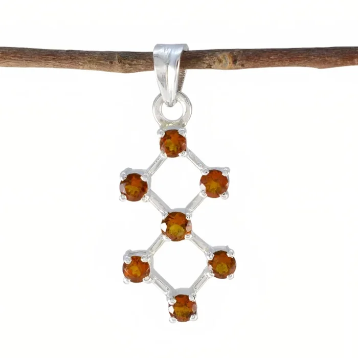 Citrine Whisper-thin Mexican Silver multiple Micaela Armor Yellow Pendant Jewelry