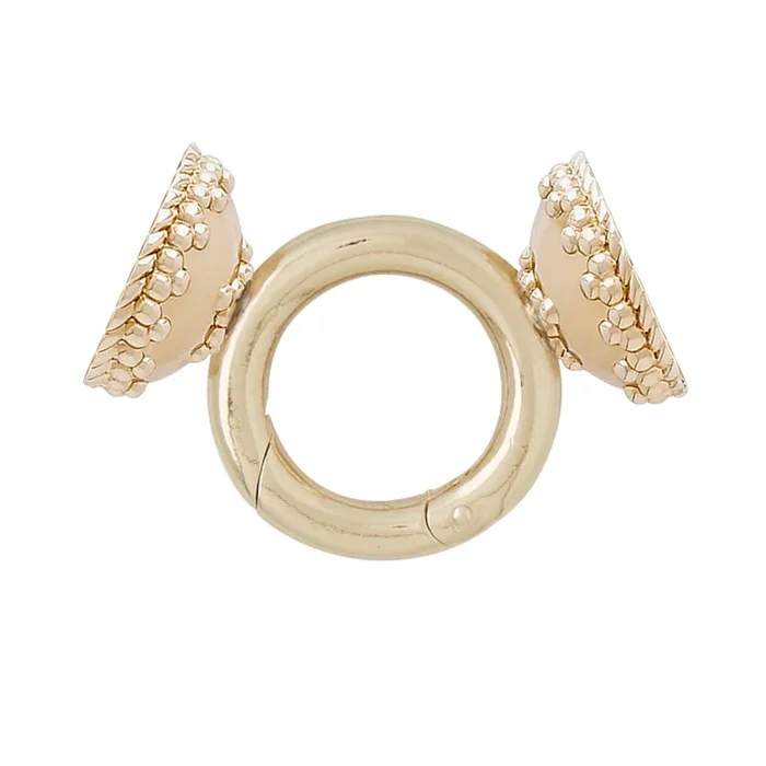 Clara Williams ClaraCharm Gold Ring Centerpiece