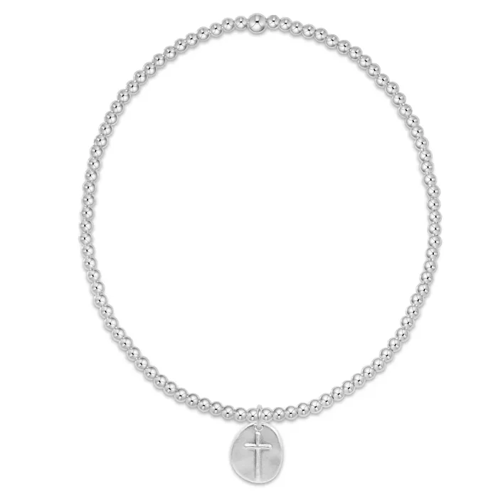 Classic Sterling 2mm Bead Bracelet – Inspire Small Sterling Charm