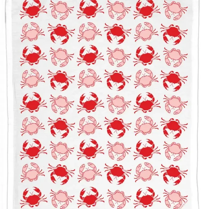 Coast & Cotton Red Crabs Organic Cotton Hand Towel