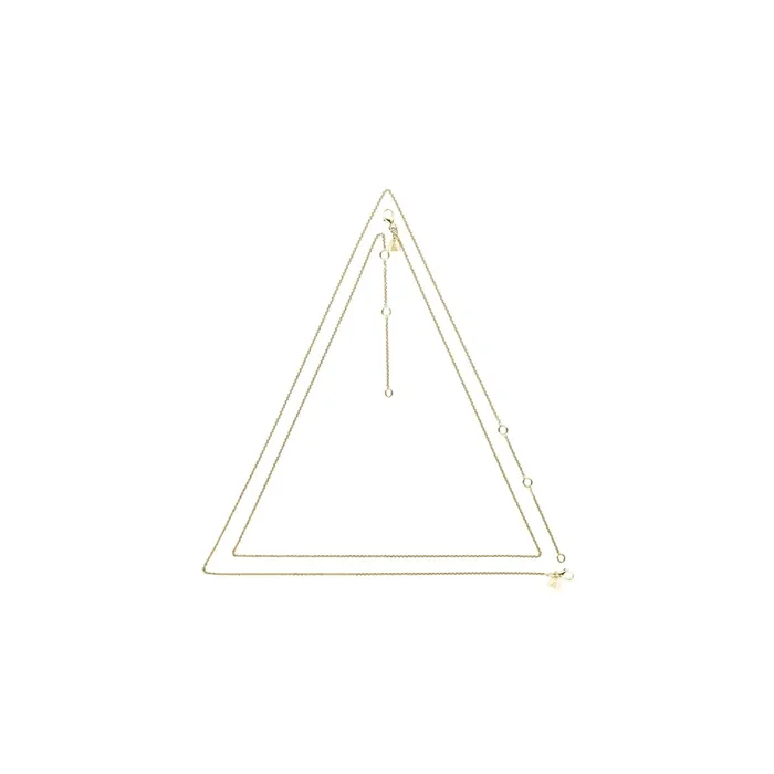Colette chain in yellow gold 45 cm – Lepage