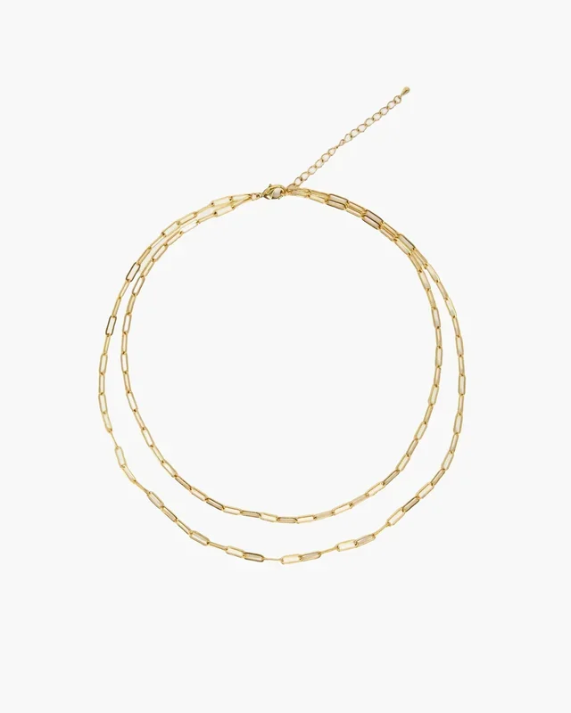 Collana a catena stratificata