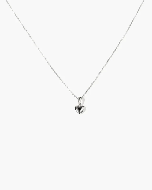 Collana Audrey Heart in Silver