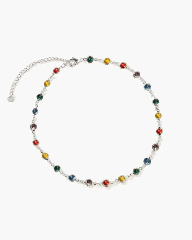 Collana Infinity Choker in Argento
