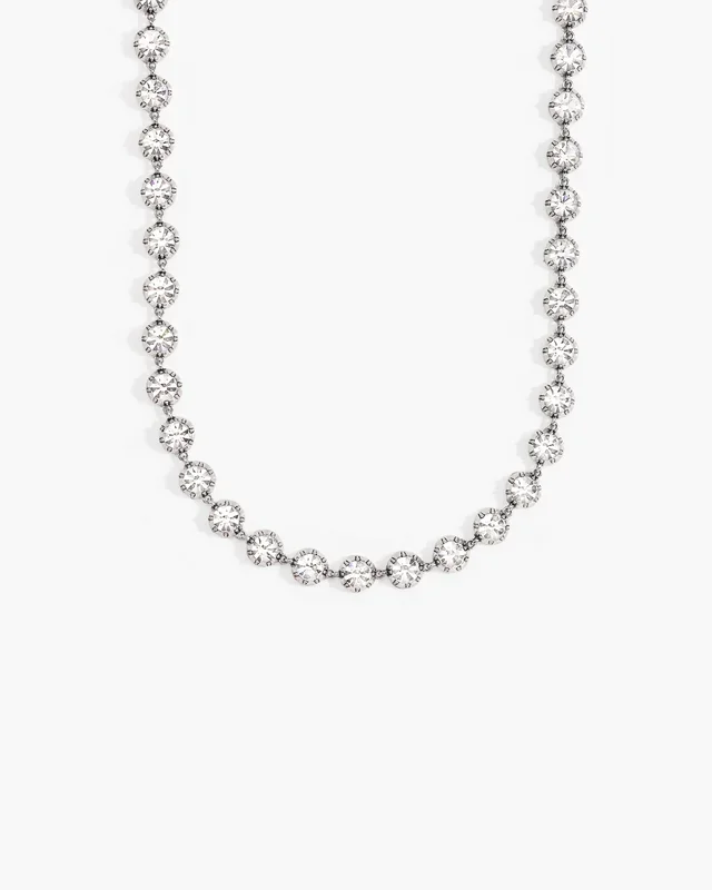 Collana Riviere con Taglio a Rosa