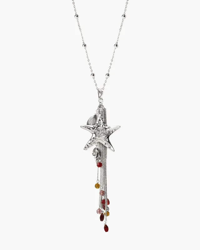 Collana Seaside Nomad a Stella Marina in Argento
