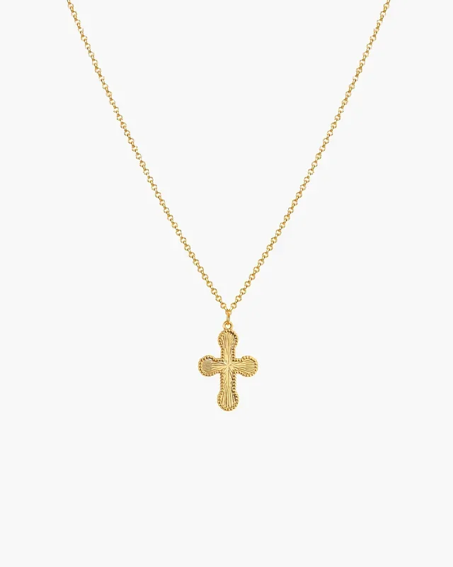 Collier Pendentif Mini Croix