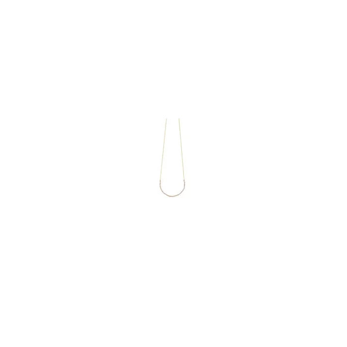 Collier Rock My Pearls en or jaune et perles roses PPJ-RO-001 – Lepage