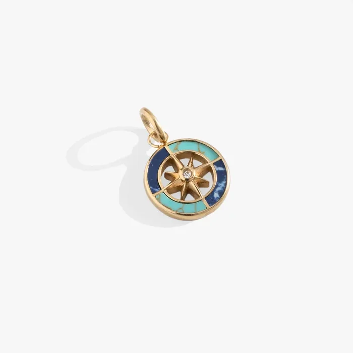 Compass Interchangeable Charm