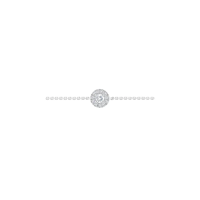 Coquette bracelet in white gold and diamond | LEPAGE
