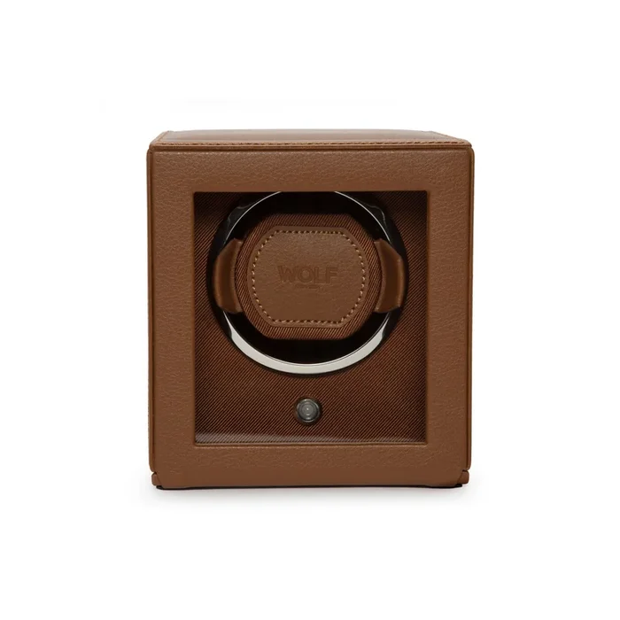 Cub Cognac Single Watch Winder | Wolf 1834 – Lepage