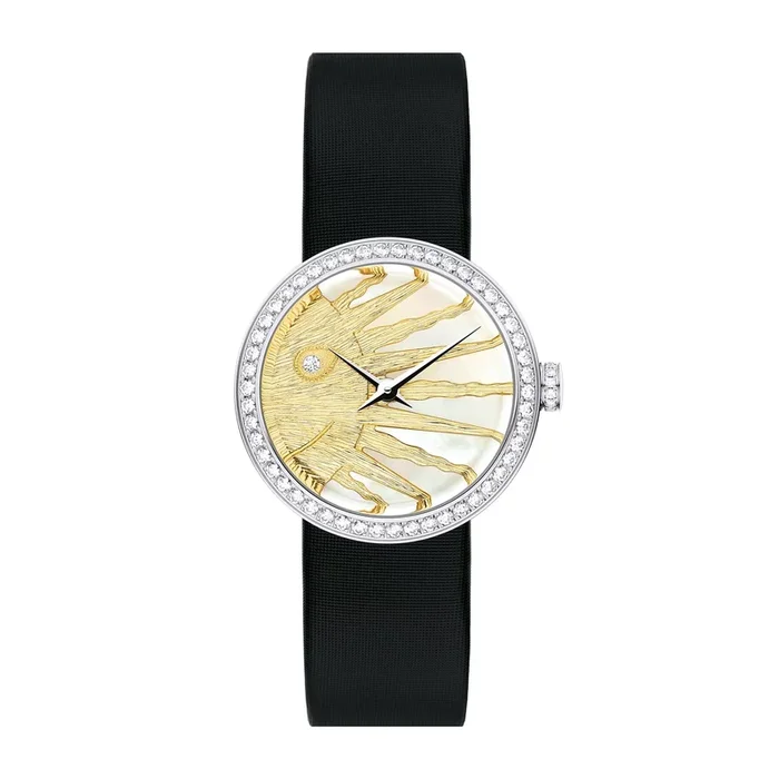 D by Dior Rose Céleste watch quartz mother of pearl dial 25 mm CD04711X1001 | LEPAGE