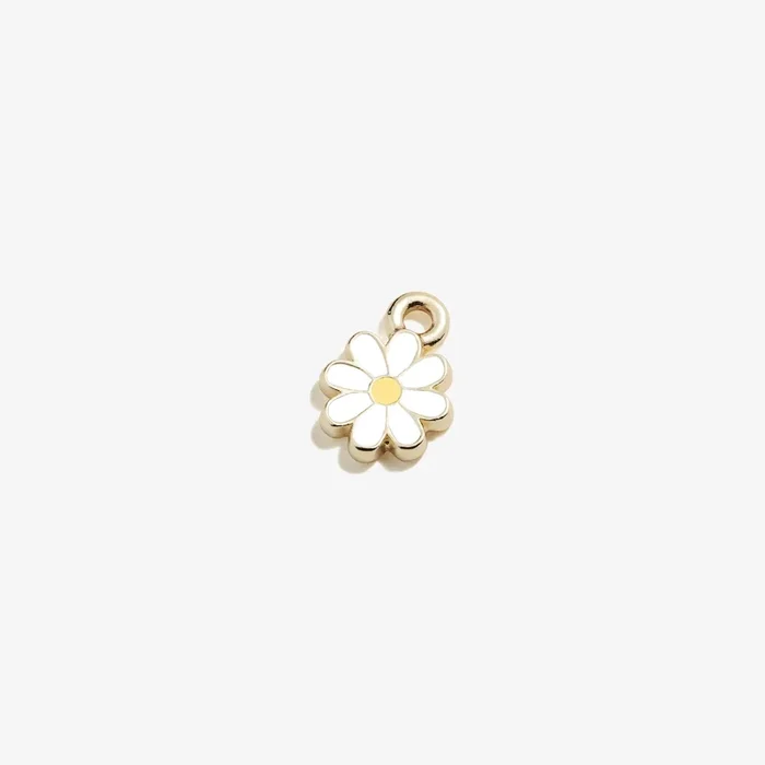 Daisy Hoop Earring Charm