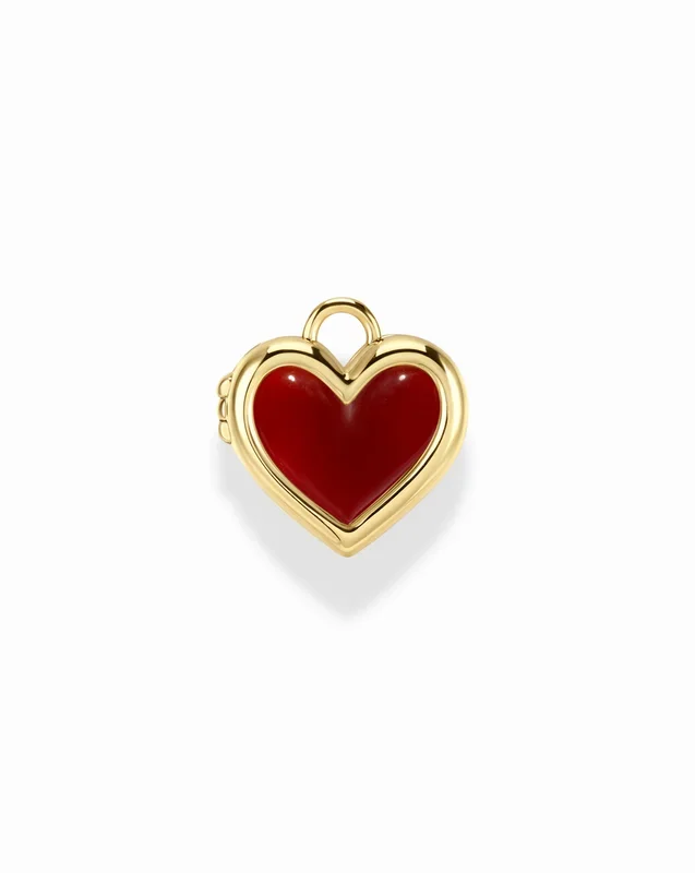 Davie Heart Birthstone Locket Charm