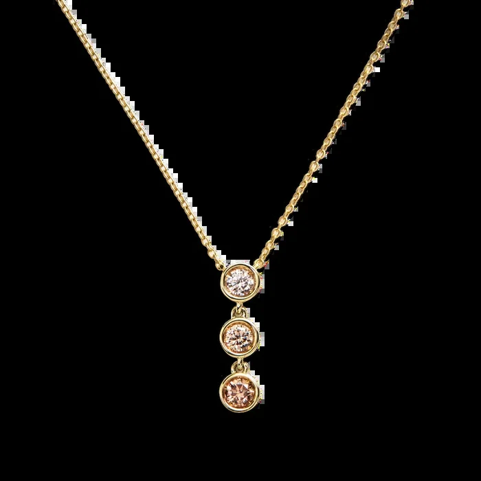 Desert Diamond Drop Pendant Necklace