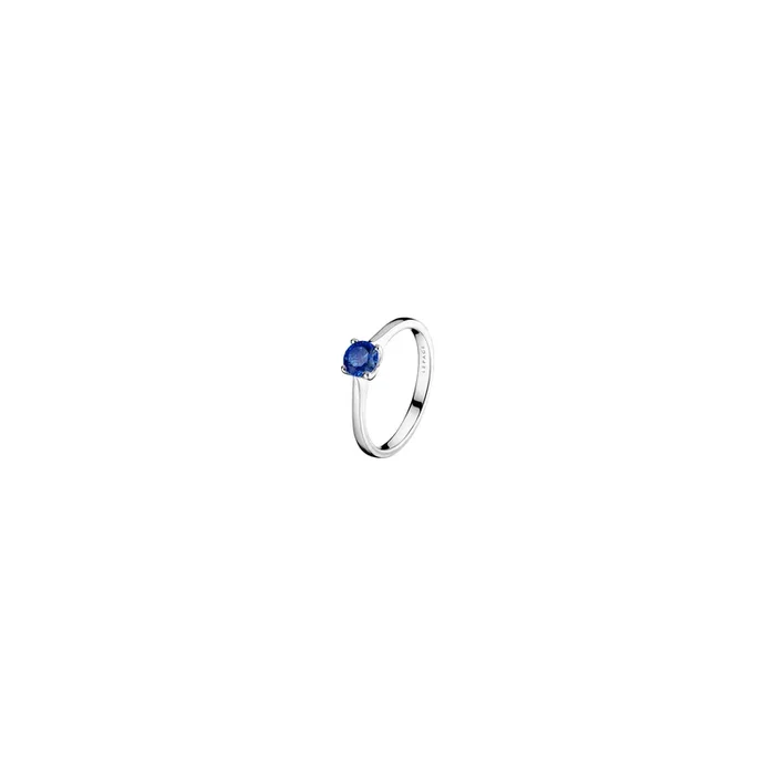 Désir engagement ring in white gold and sapphire | LEPAGE