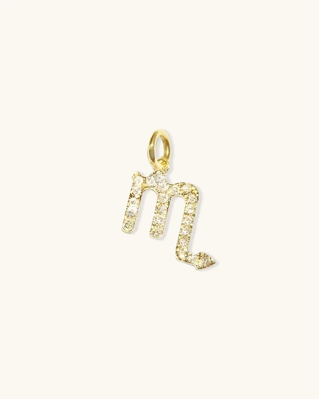 Diamond Zodiac Charm