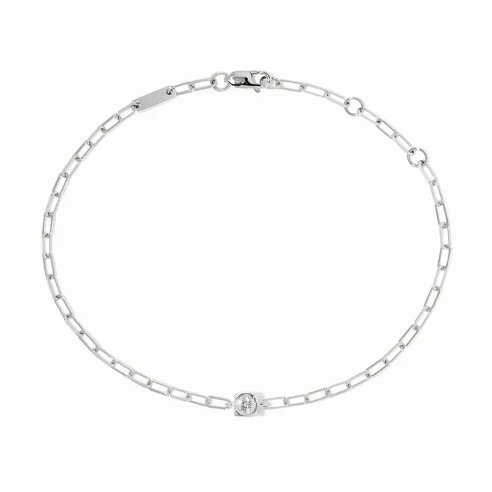 Dinh van bracelet The Diamond Cube in white gold and diamond – Lepage