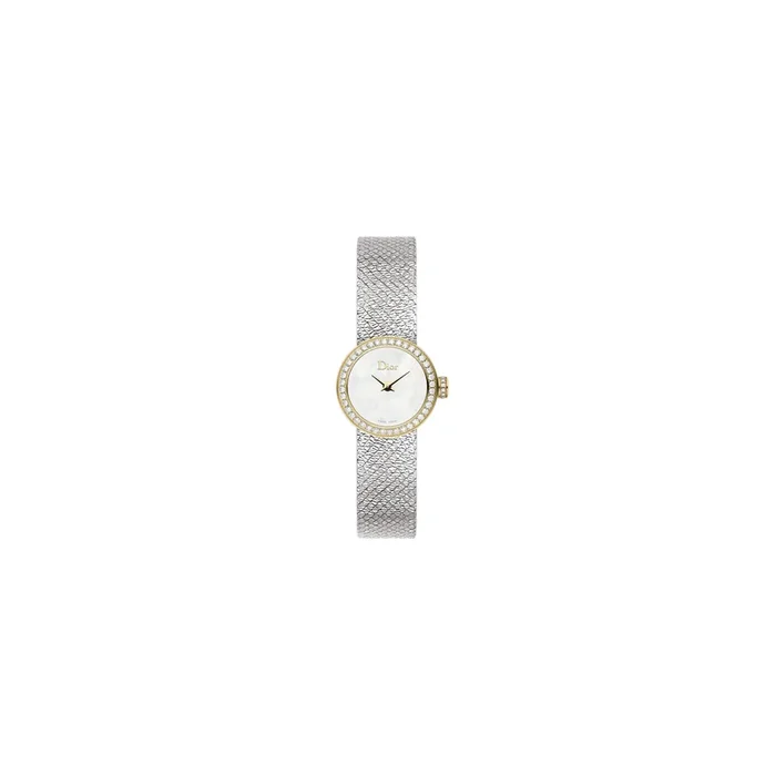 Dior Mini D watch Satine bezel set CD040120M003 – Lepage