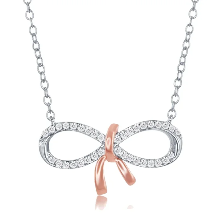 Disney 1/10 CTW Natural Diamond Snow White Necklace in Sterling Silver