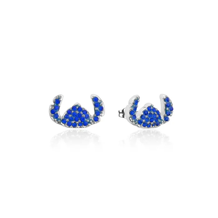 Disney Crystal Stitch Stainless Steel Stud Earrings