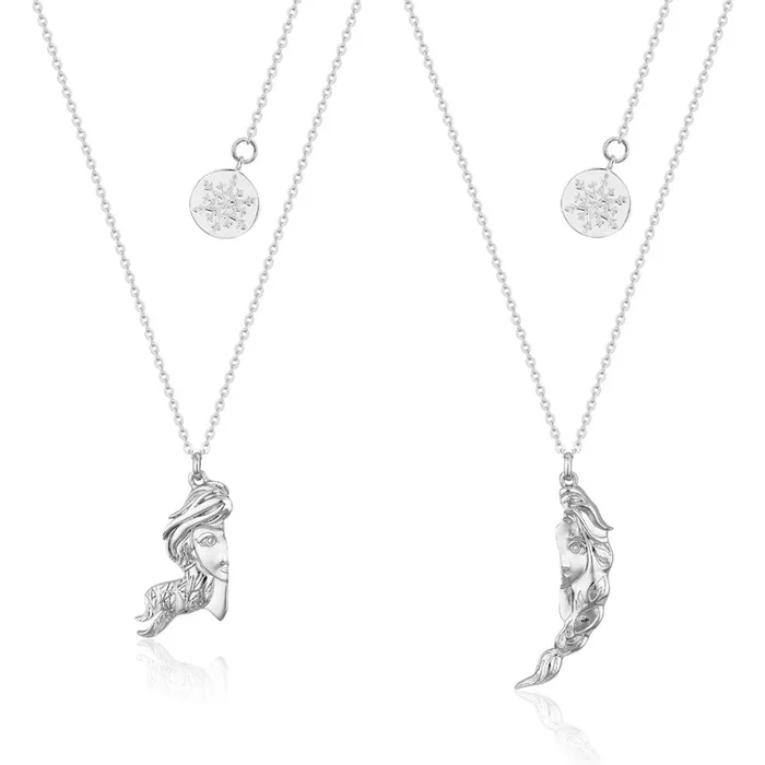DISNEY Frozen II Elsa and Anna Break Pendant