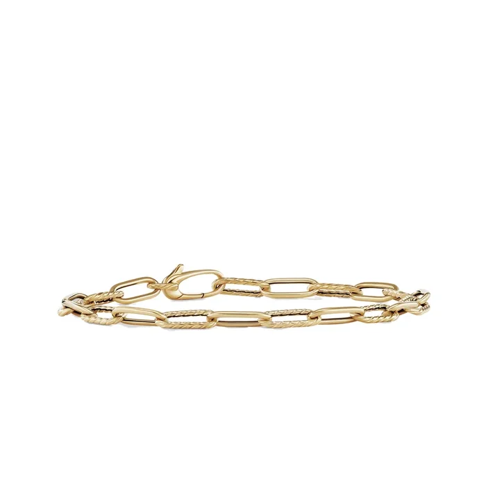 DY Madison® Chain Bracelet in 18K Yellow Gold, 4mm