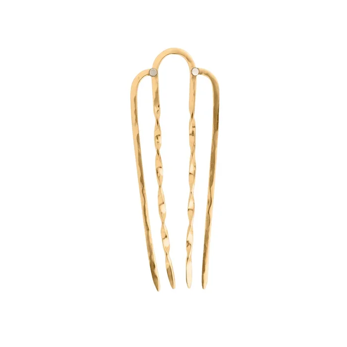 Effortless Twist Hair Fork in Bronze – Small