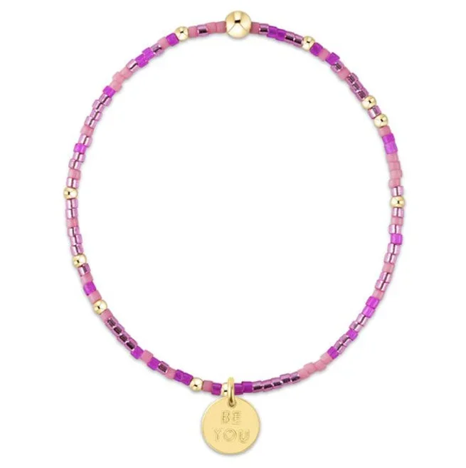 egirl Hope Unwritten Bracelet – Back To The Fuchsia – be you. Small Gold Disc