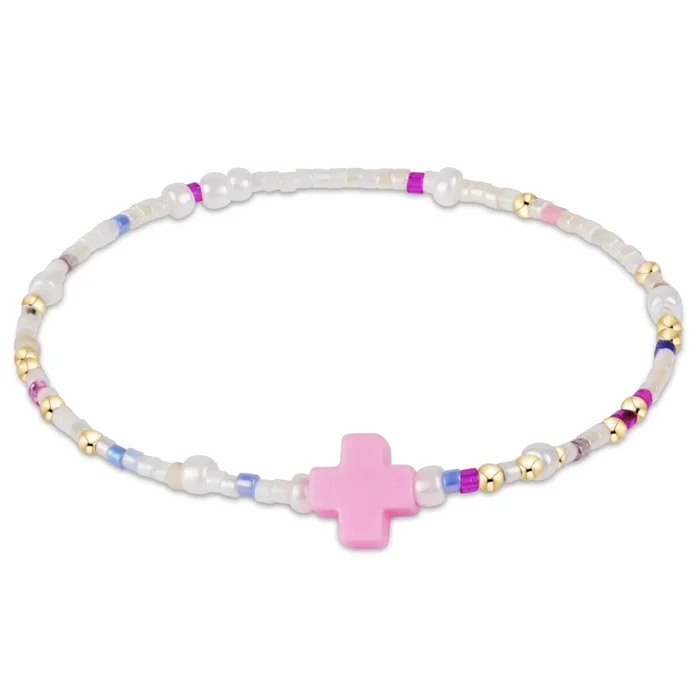 egirl Hope Unwritten Signature Cross Bracelet – With Sprinkles On Top