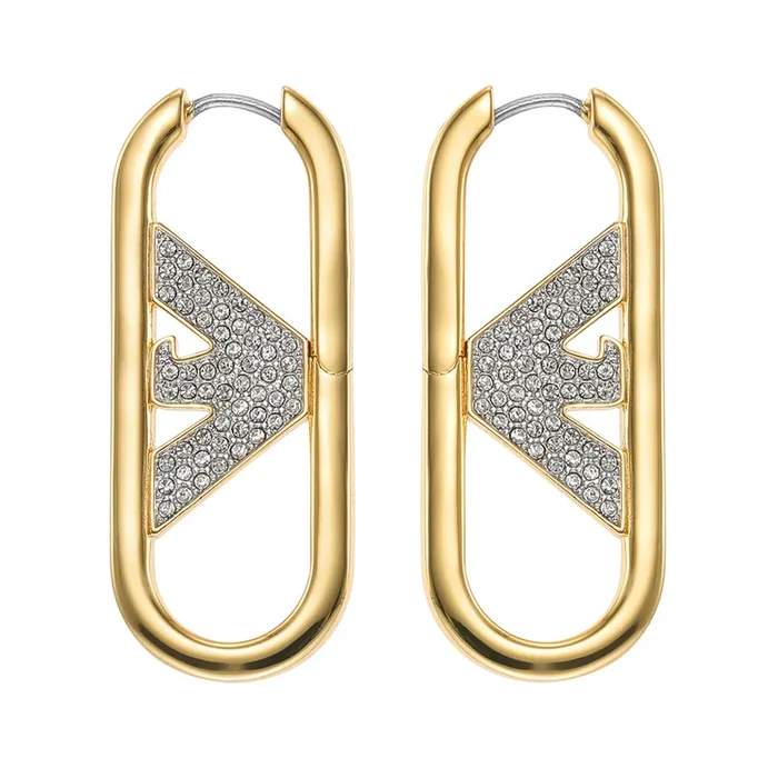 Emporio Armani Gold Plated Brass Fashion Earring