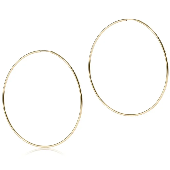 Endless Gold 2″ Hoop