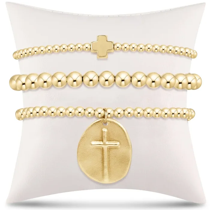 enewton Extends – e’s luxe go-to gift stack – gold