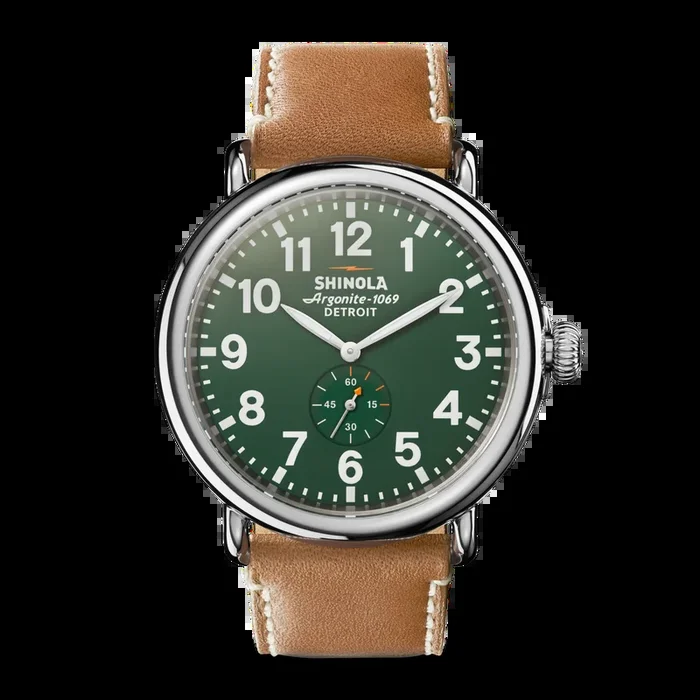 Engravable Runwell Watch – Green