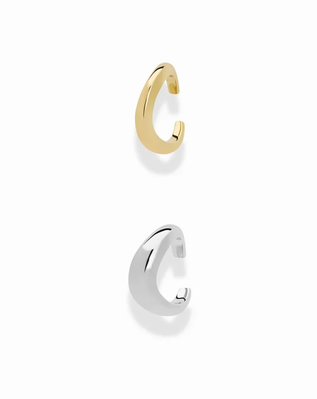 Erin Wavy Ear Cuff Set