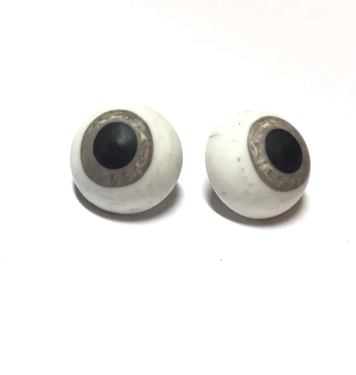 Evil Eye Retro Button Stud Earrings